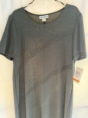 Ultra Dress New York Gray Dress – Size 16W-Plus Size NWT